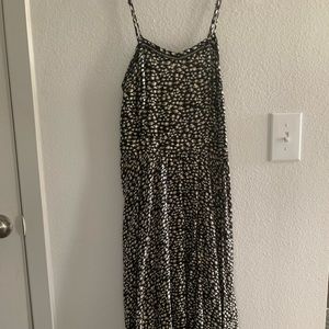 Patterned black dress- xhilaration